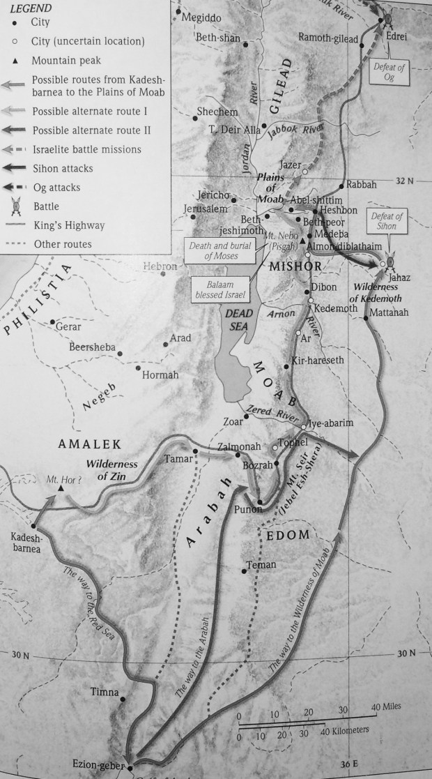 Map of Wilderness Route